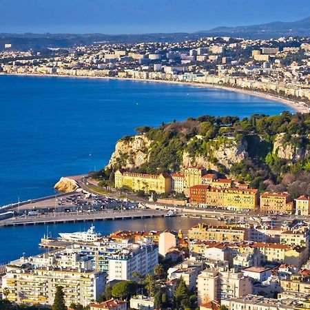 Beau 3 Pieces, 7 Pers, 2 Terrasses, Centre, Calme, Securite Nice Exterior foto