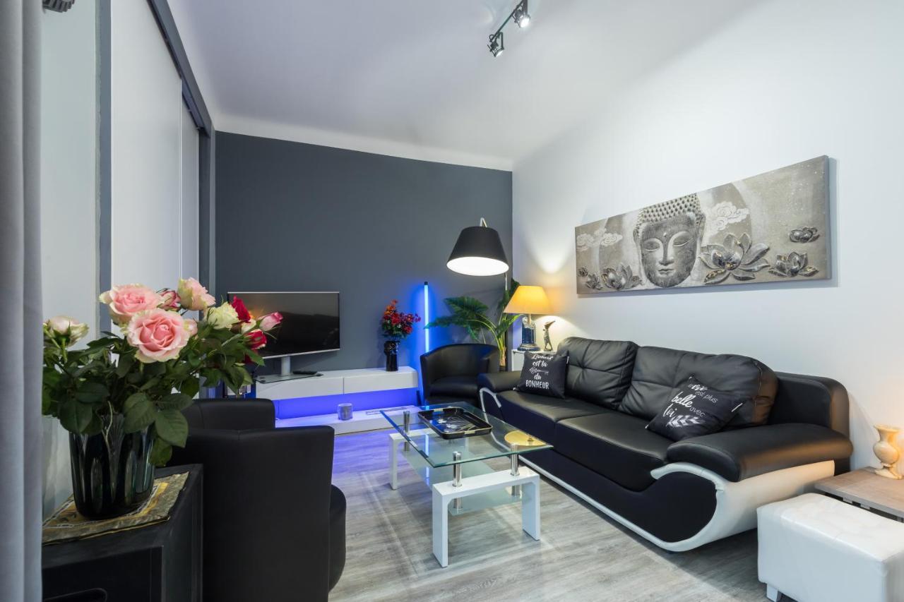Beau 3 Pieces, 7 Pers, 2 Terrasses, Centre, Calme, Securite Nice Exterior foto