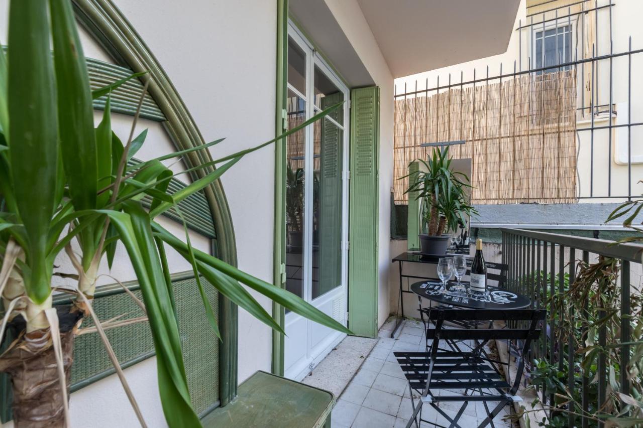 Beau 3 Pieces, 7 Pers, 2 Terrasses, Centre, Calme, Securite Nice Exterior foto